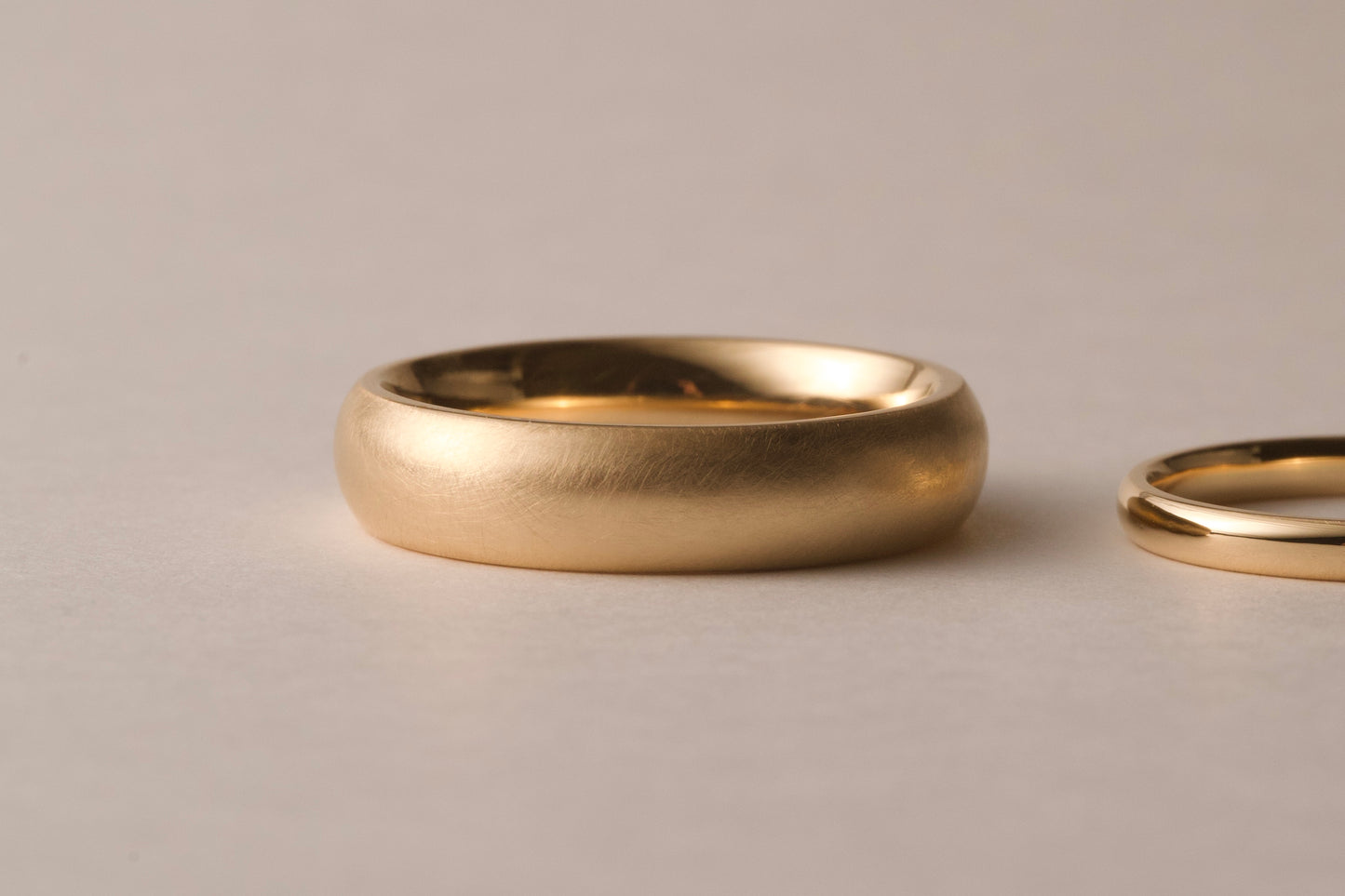 K18 Classic Ovel Ring / 5.0mm