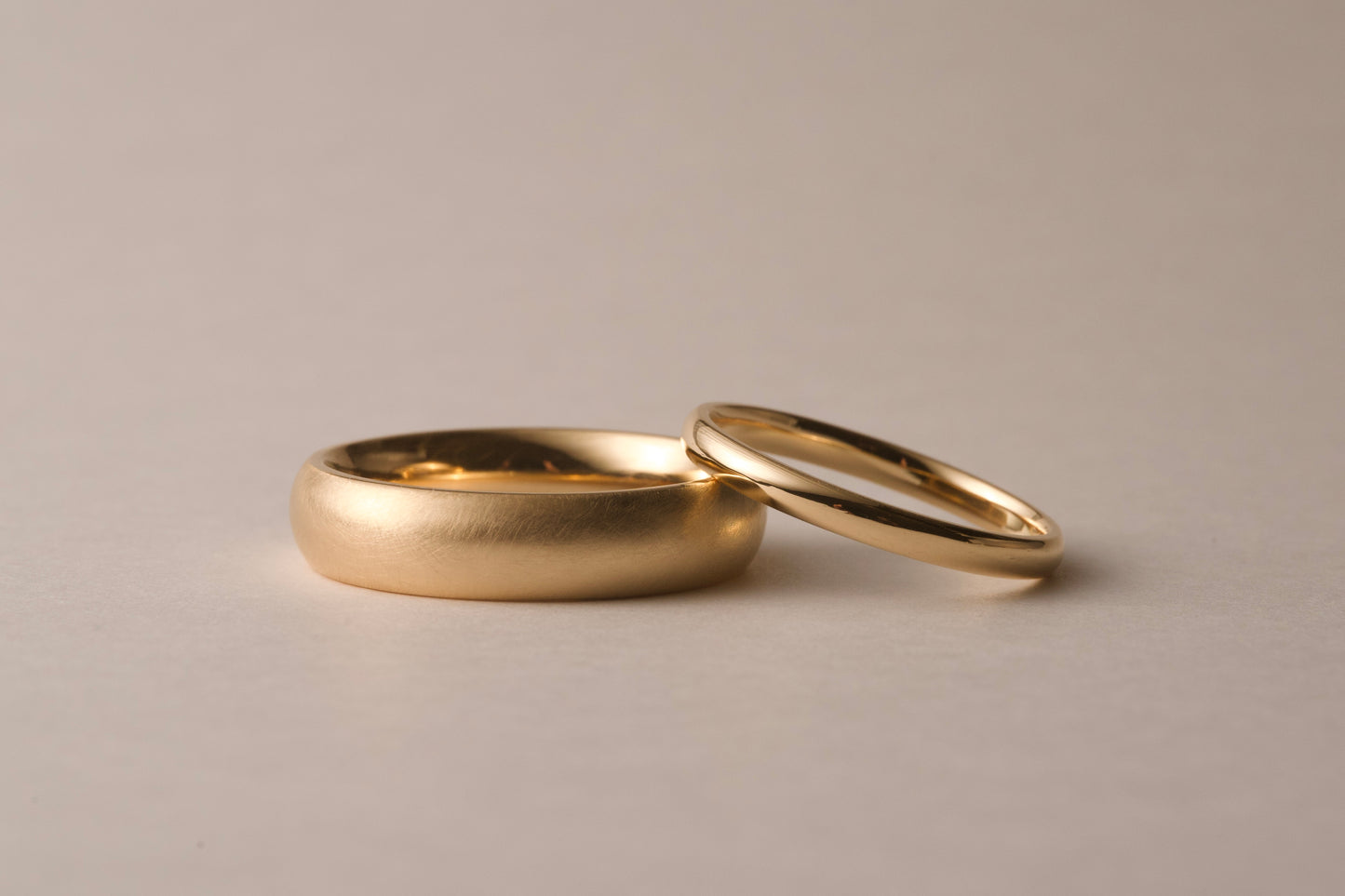 K18 Classic Ovel Ring / 5.0mm