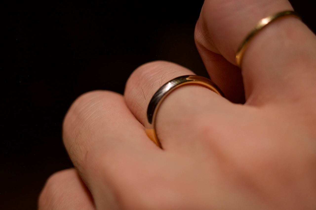 K18 Classic Oval Ring / 3.2mm