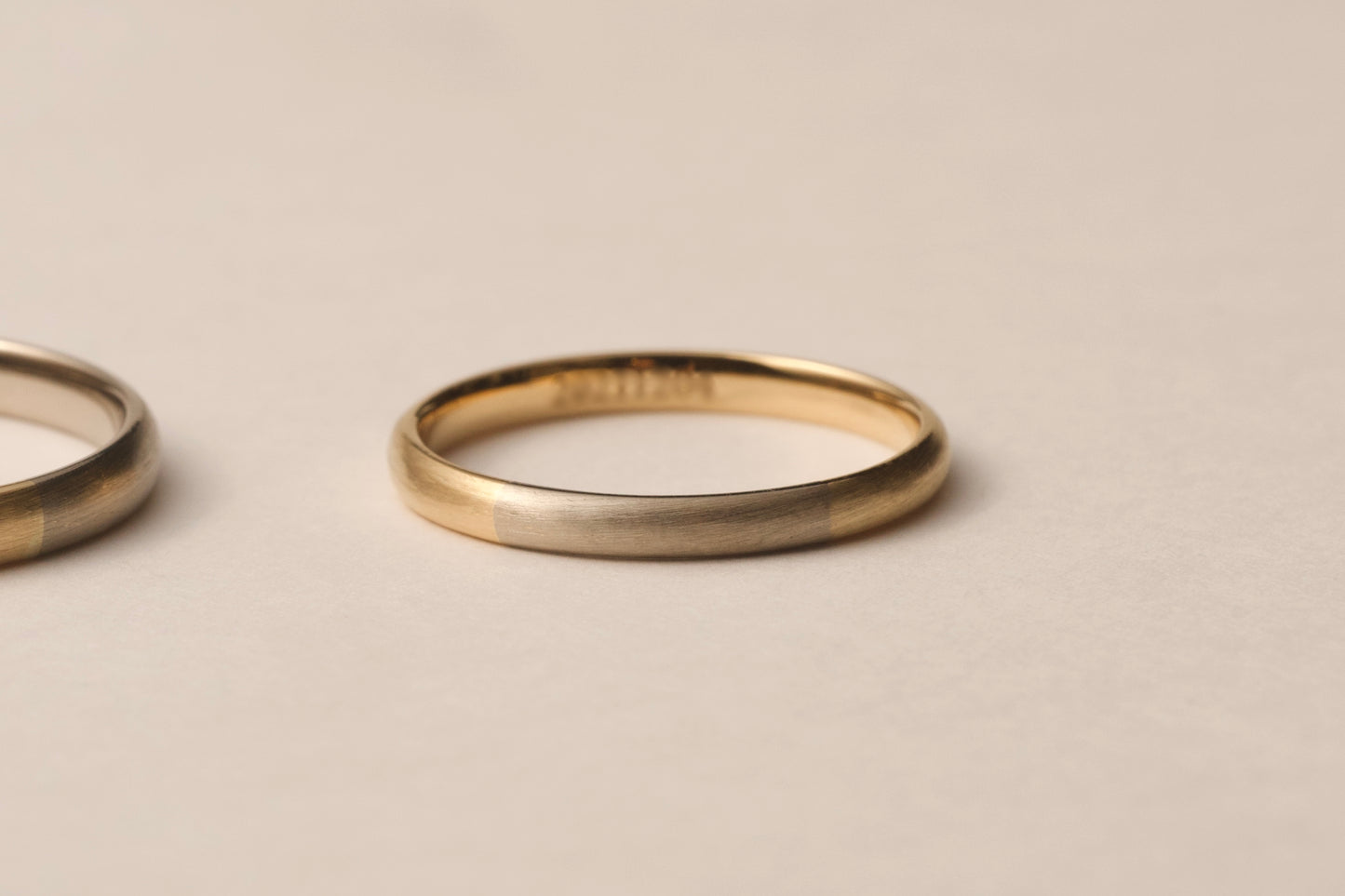 K18 Classic Oval Ring / 2.0mm