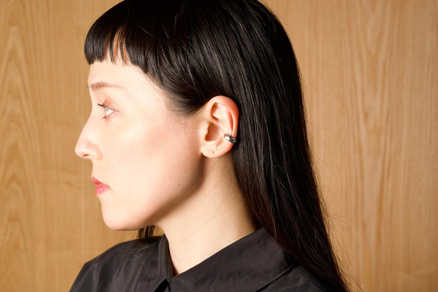 Glossy ear cuffs