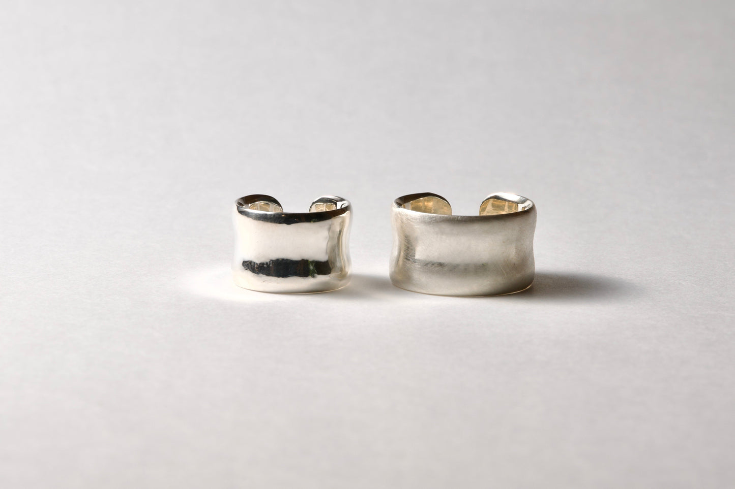 Large silver ring / 12.0mm