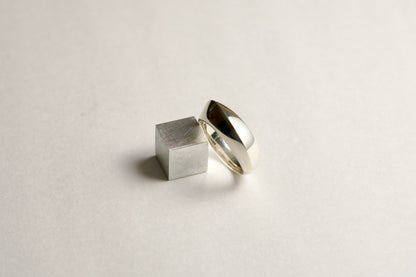 [001] Silver Edge Ring