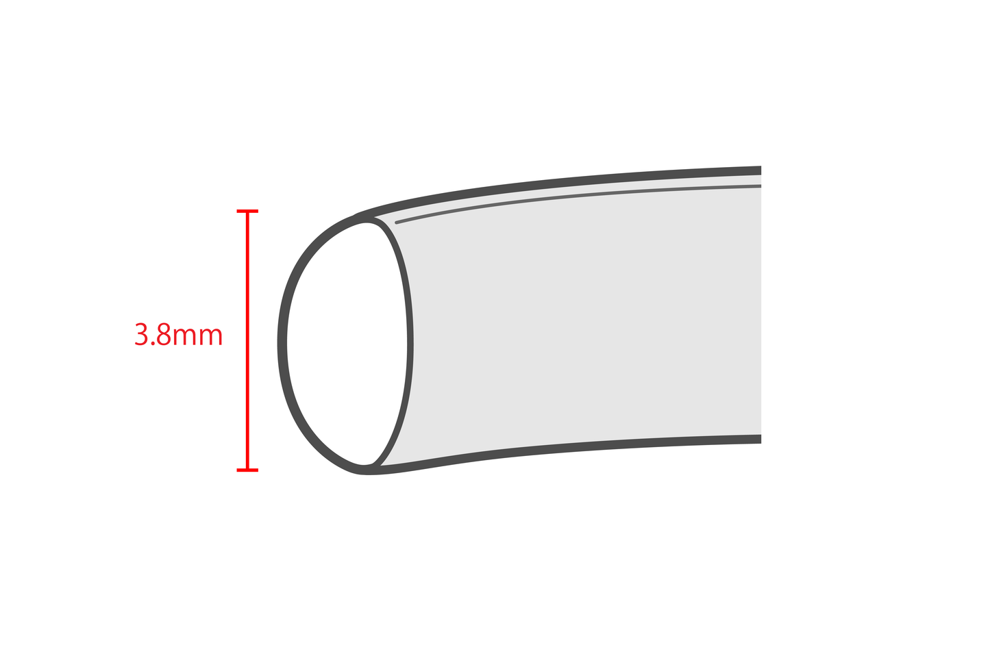 K18 Classic Oval Ring / 3.8mm