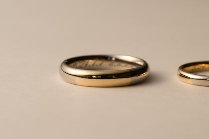 K18 Classic Oval Ring / 3.8mm