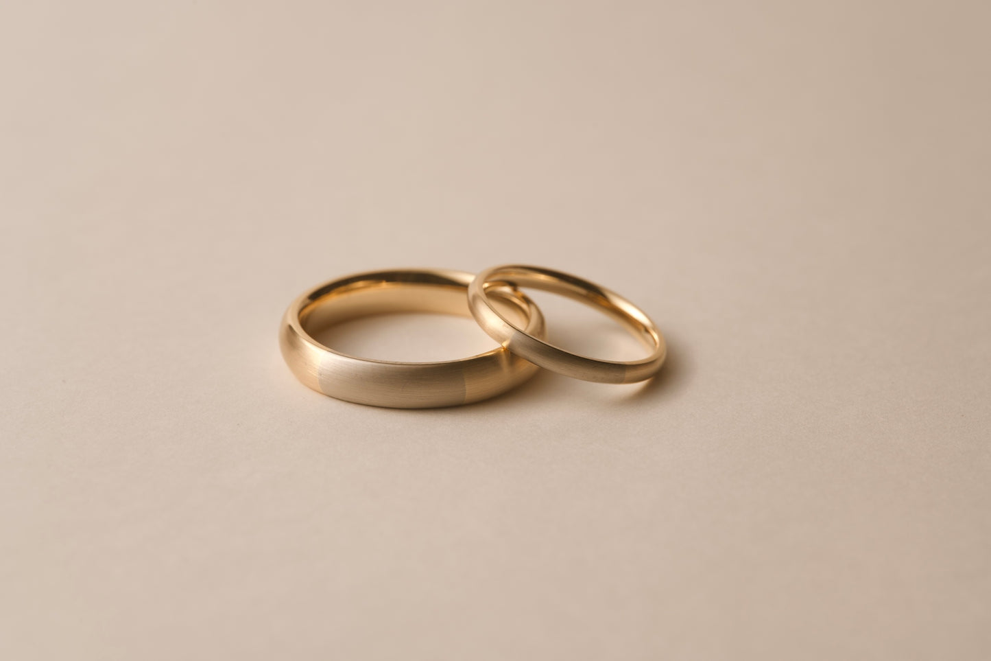 K18 Classic Oval Ring / 3.8mm