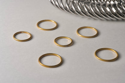 Sample rental of "K18 Classic Oval Ring"