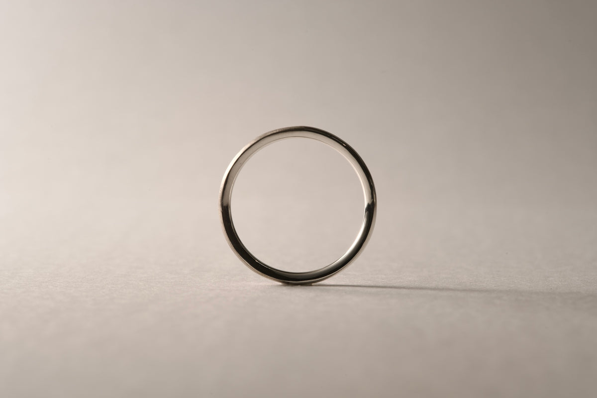 【new】銀の華奢な指輪 / 2.0mm