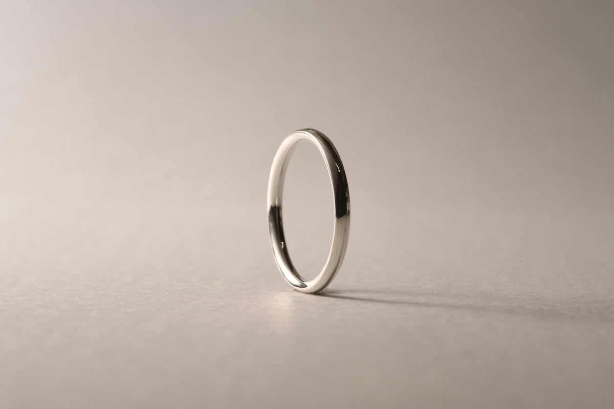 【new】銀の華奢な指輪 / 2.0mm