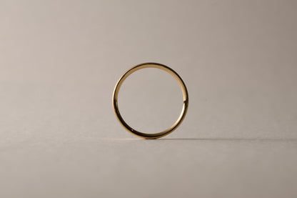 18金の華奢な指輪  / 1.5mm