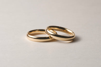 K18 Classic Oval Ring / 3.2mm