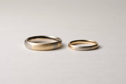 K18 Classic Oval Ring / 3.8mm