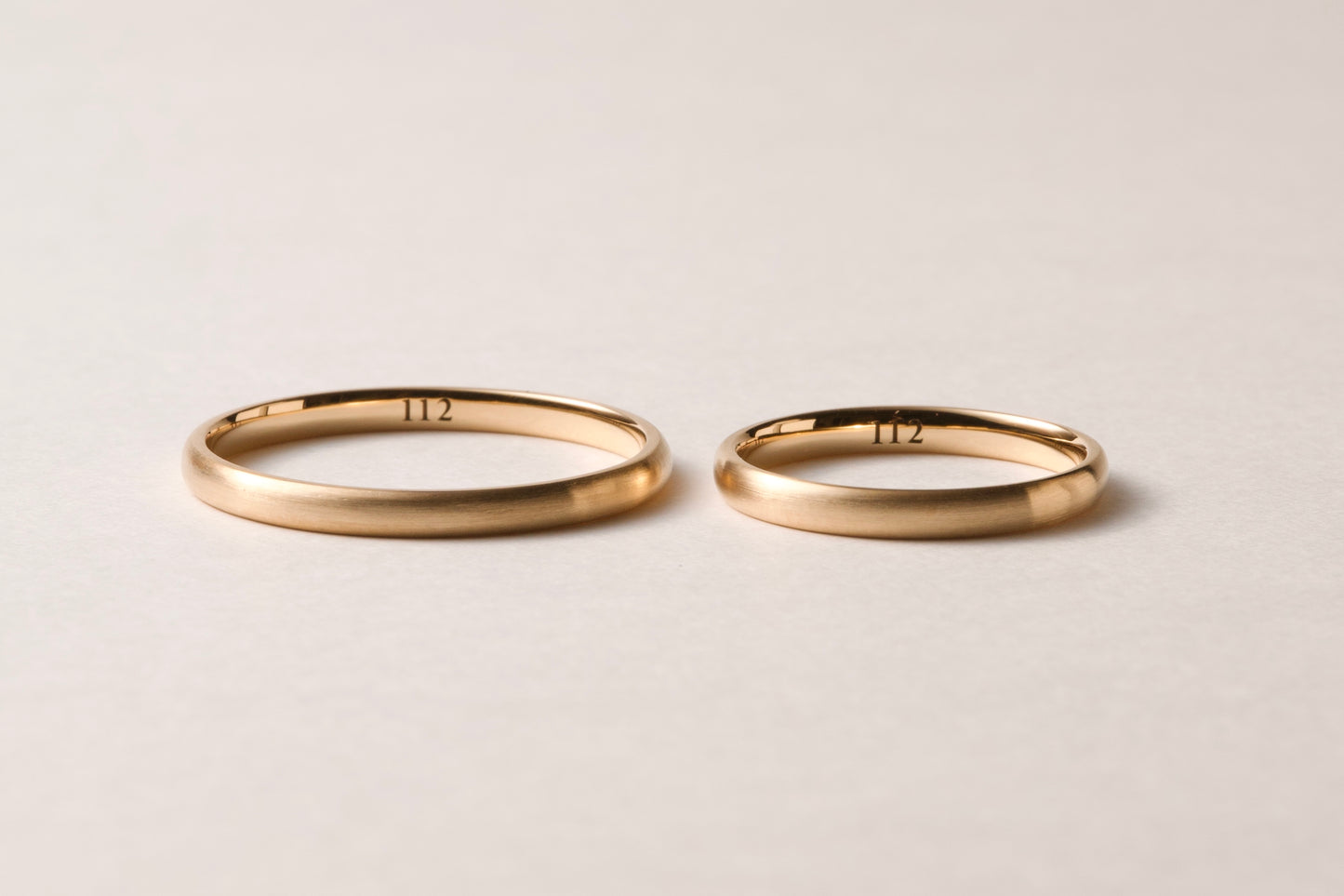 K18 Classic Oval Ring / 2.0mm