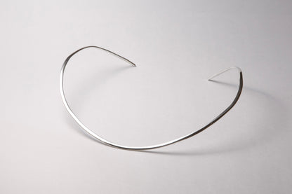 Silver Flat Choker