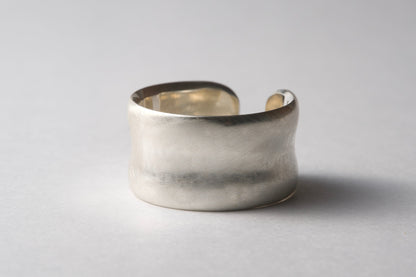 大振りな銀の指輪 / 12.0mm