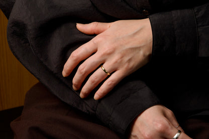 K18 Classic Oval Ring / 2.6mm