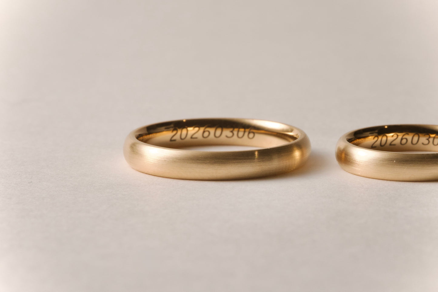 K18 Classic Oval Ring / 3.2mm