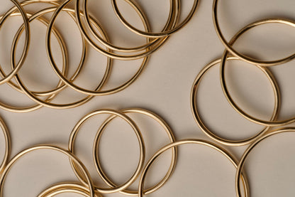 18金の華奢な指輪  / 1.0mm