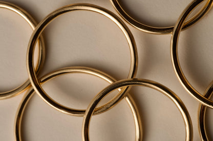 18金の華奢な指輪  / 1.5mm