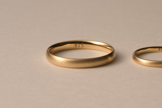 K18 Classic Oval Ring / 3.2mm