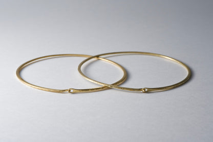 A delicate hammered bracelet