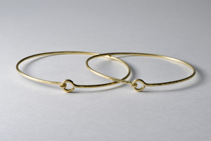 Hammered Bracelet / Bent Hook