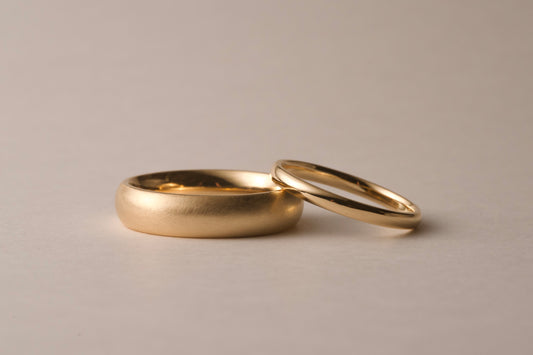 K18 Classic Ovel Ring / 5.0mm