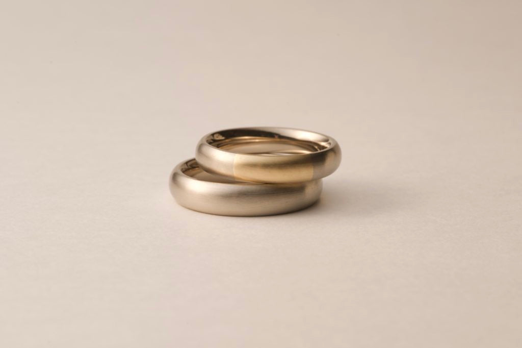 K18 Classic Oval Ring / 3.8mm