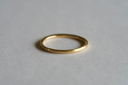 18金の華奢な指輪  / 1.5mm