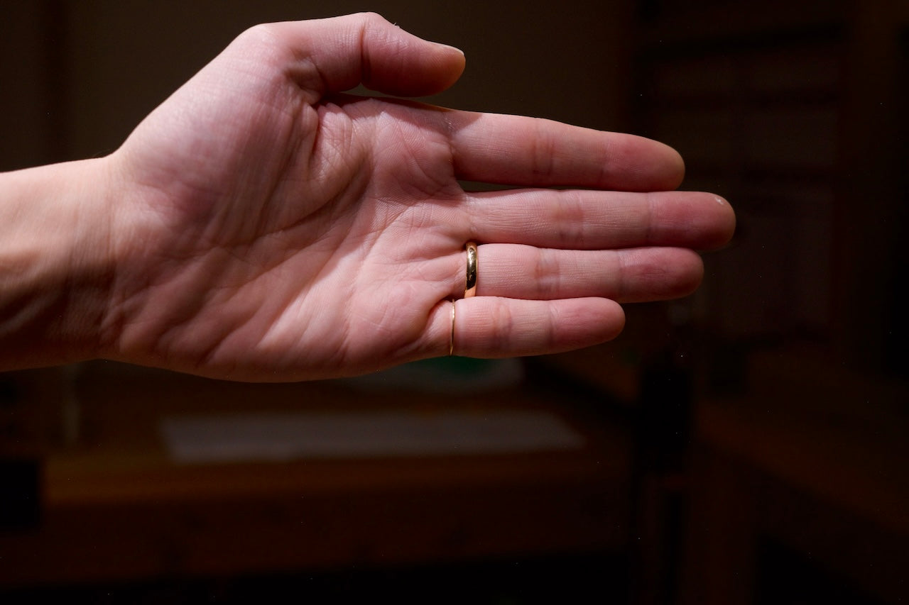 K18 Classic Oval Ring / 3.2mm