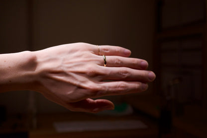 K18 Classic Oval Ring / 3.2mm