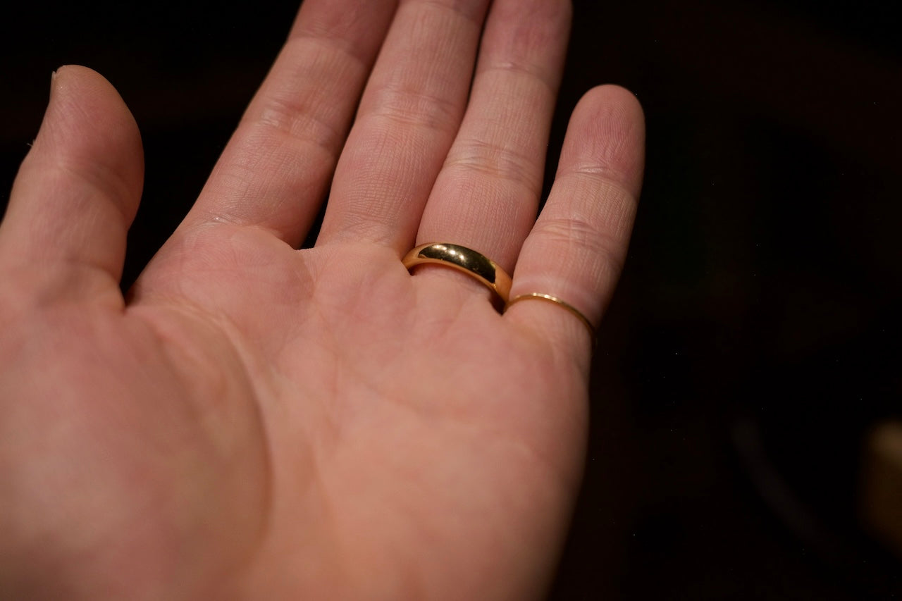 K18 Classic Oval Ring / 4.4mm