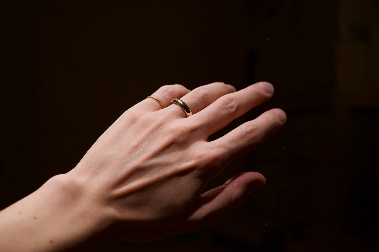 K18 Classic Oval Ring / 4.4mm