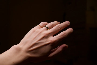 K18 Classic Oval Ring / 4.4mm