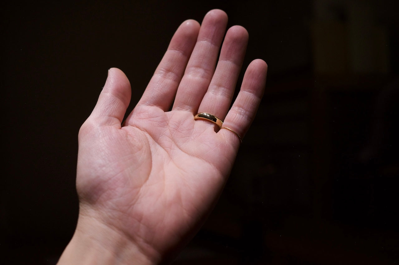 K18 Classic Oval Ring / 4.4mm