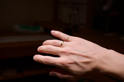 K18 Classic Oval Ring / 2.6mm