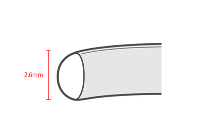 Platinum Classic Oval Ring / 2.0ｍｍ～5.0ｍｍ