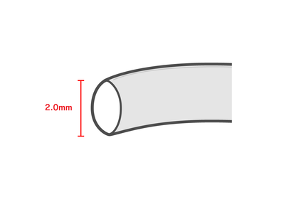 K18 Classic Oval Ring / 2.0mm