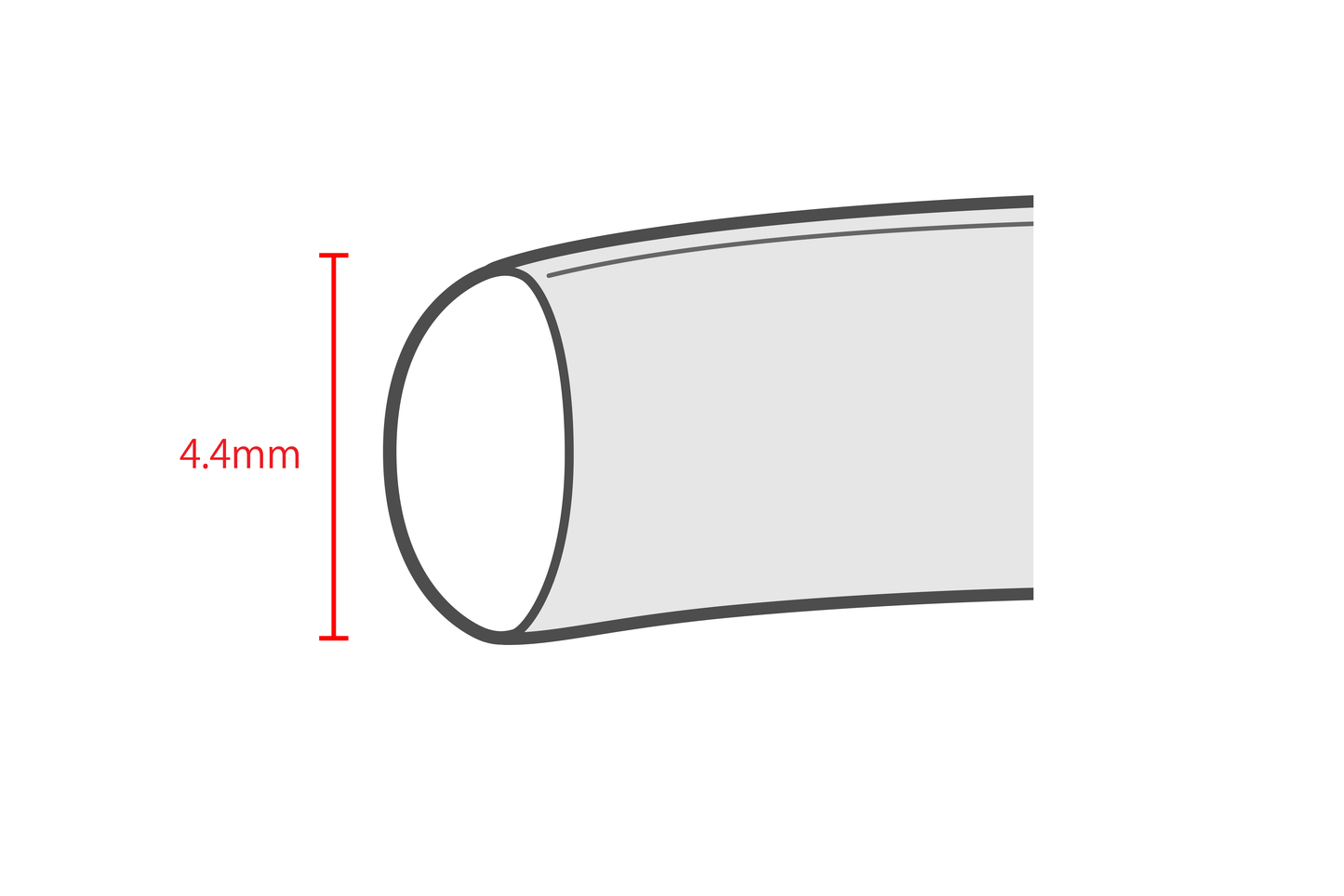 K18 Classic Oval Ring / 4.4mm