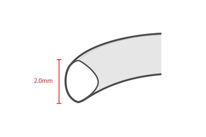 【new】銀の華奢な指輪 / 2.0mm