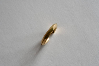 Angular 18k gold ear cuff