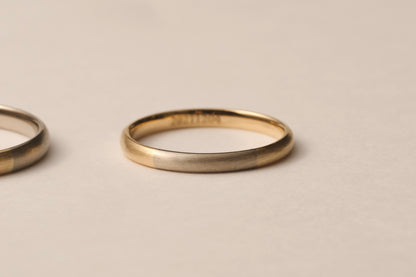 K18 Classic Oval Ring / 2.0mm