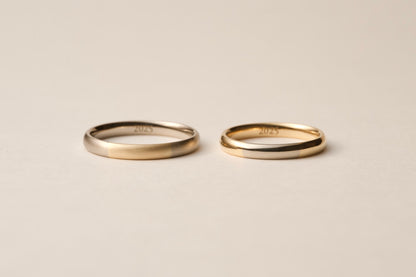 K18 Classic Oval Ring / 2.6mm