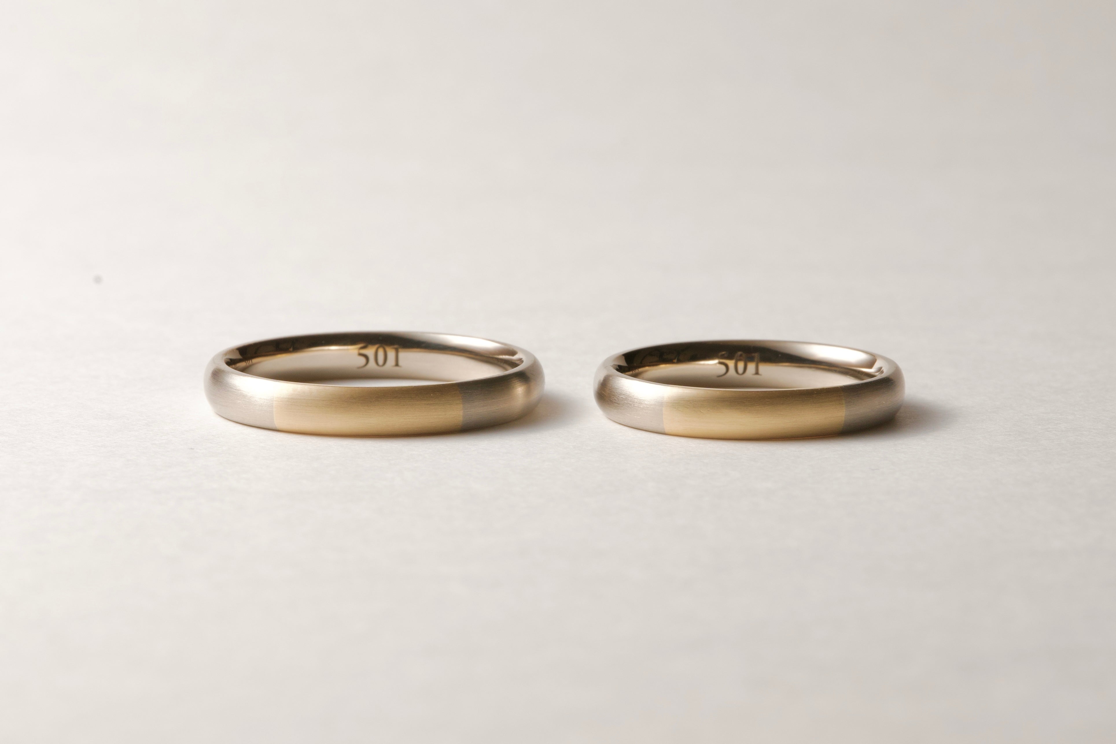 K18 Classic Oval Ring / 3.2mm – dzdz Online Store