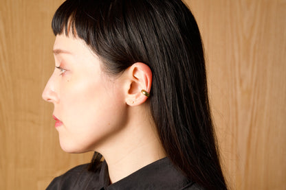 Glossy ear cuffs