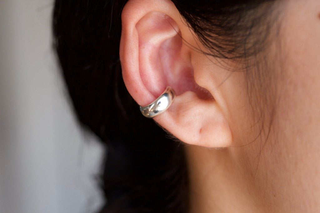 Glossy ear cuffs