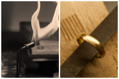 K18 Classic Oval Ring / 2.0mm