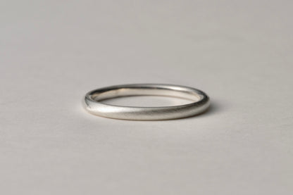 Silver round ring / 2.0mm
