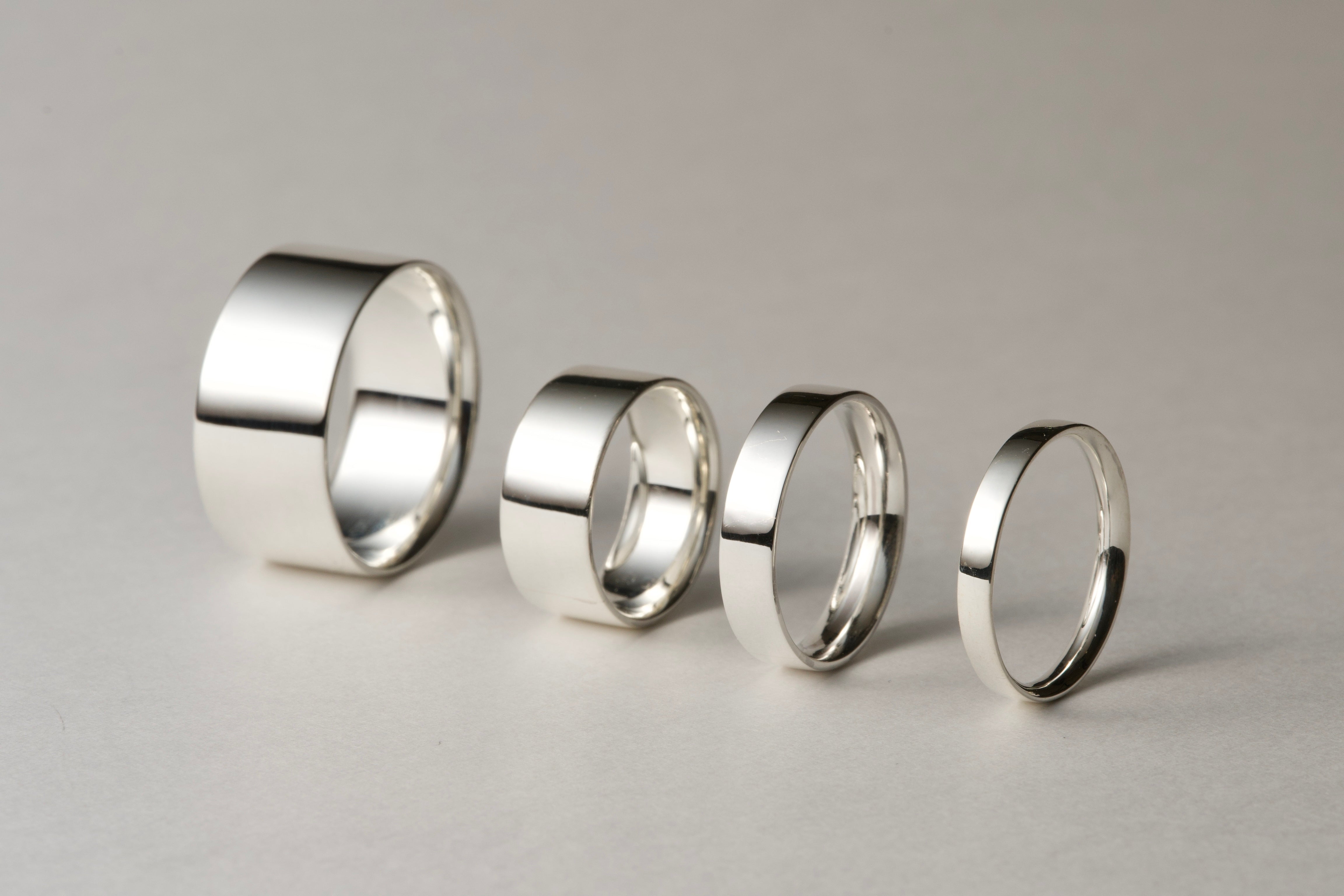 銀の四角い指輪 / 2.5mm – dzdz Online Store