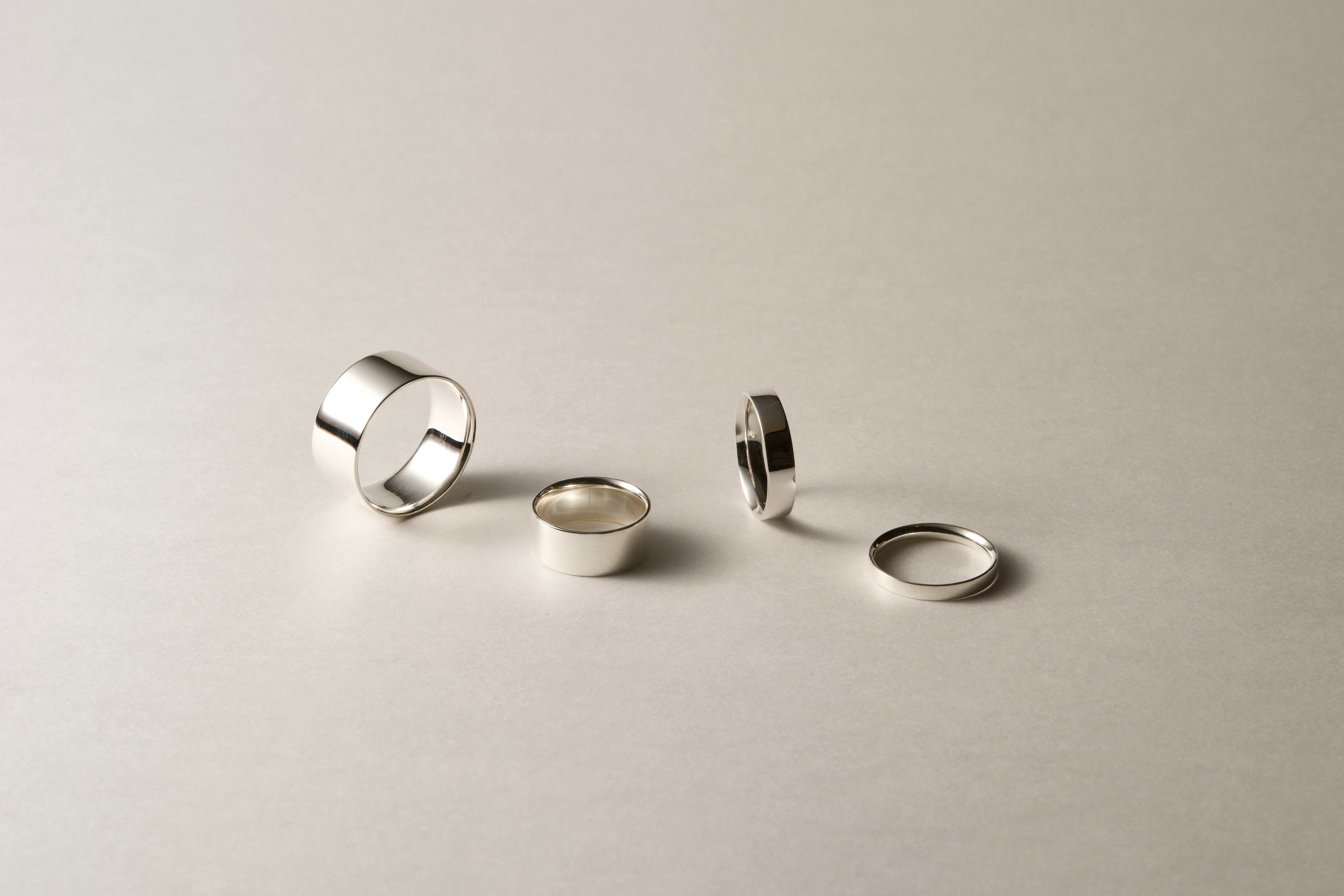 銀の四角い指輪 / 7.0mm – dzdz Online Store